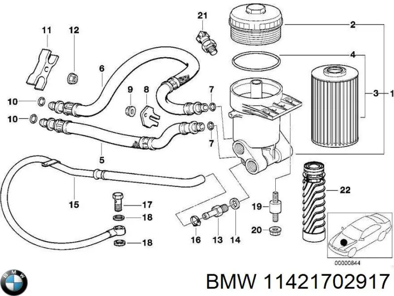  BMW 11421702917 preço, a partir de 7,11 USD