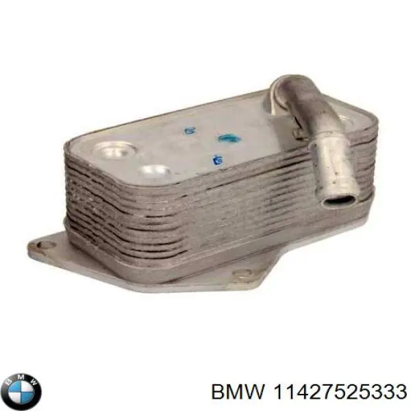 Compre 11427525333 BMW Radiador de óleo (frigorífico), debaixo de filtro