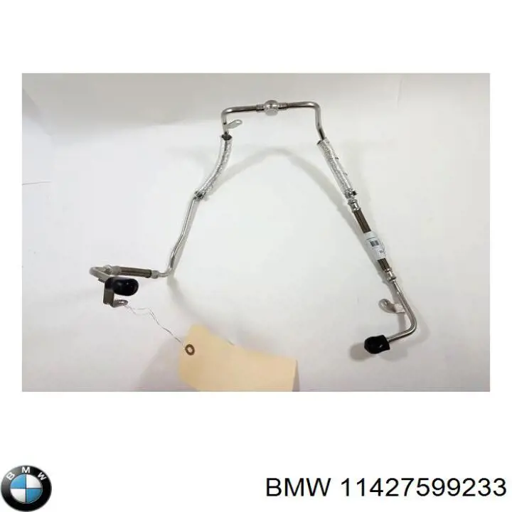 11427599233 BMW Tubo (mangueira) de fornecimento de óleo de turbina