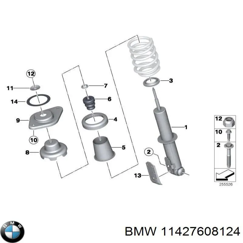 Cano derivado de ventilação de cárter (de separador de óleo) BMW 11427608124 preço, a partir de 71,44 USD