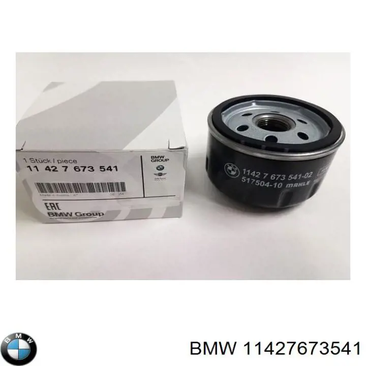 Filtro de óleo 11427673541 BMW