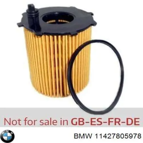 11427805978 BMW Filtro de óleo