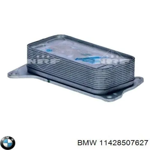 Radiador de óleo (frigorífico), debaixo de filtro BMW 11428507627 preço, a partir de 47,98 USD