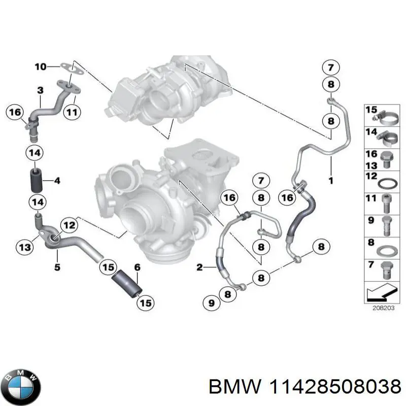 11428508038 BMW 
