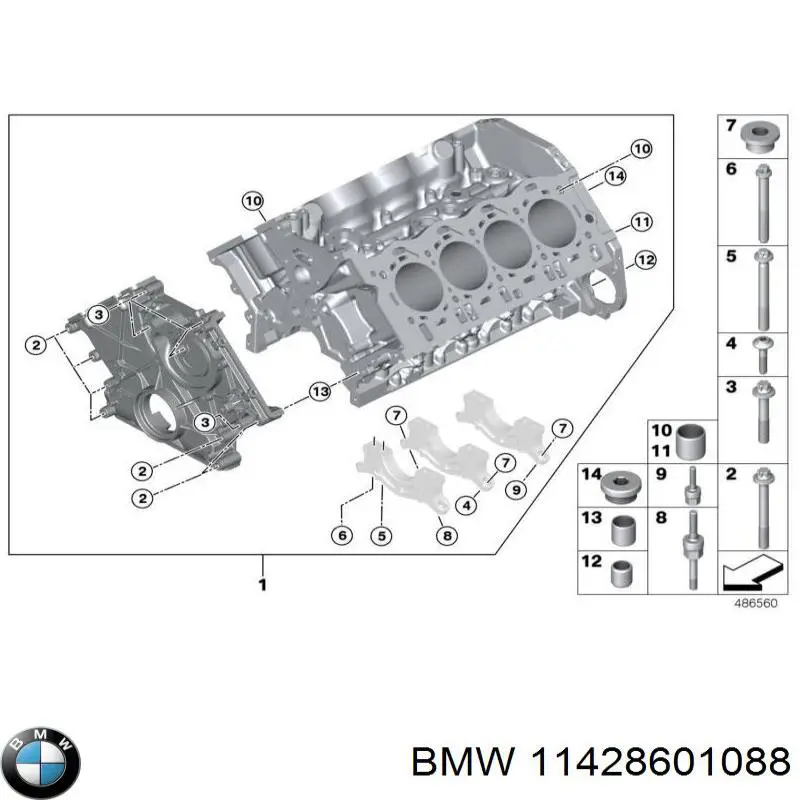 Filtro de óleo BMW 11428601088 preço, a partir de 59,96 USD