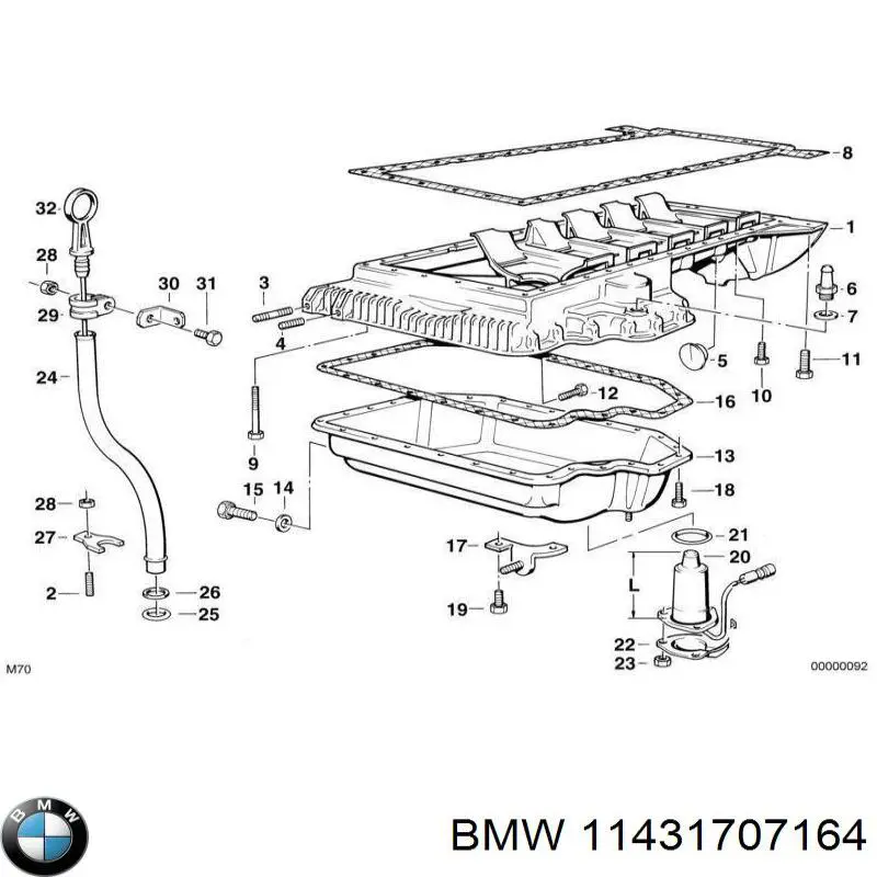 Compre 11431707164 BMW Vedante de tampa do gargalho de enchimento de óleo