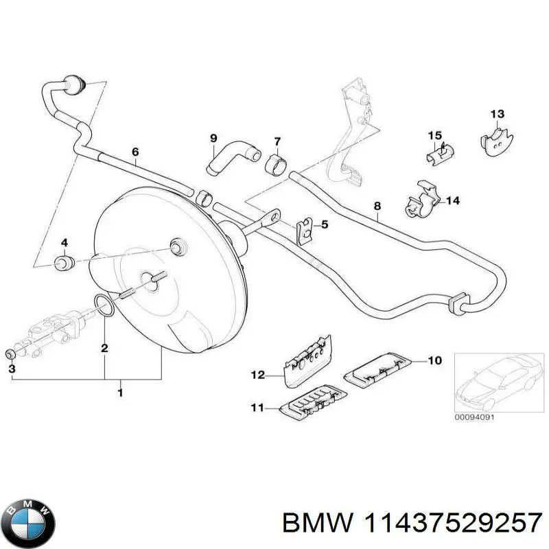 11437529257 BMW Vedante de tampa do gargalho de enchimento de óleo