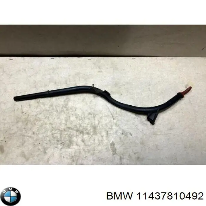 11437810492 BMW Guia de sonda indicador do nível de óleo no motor