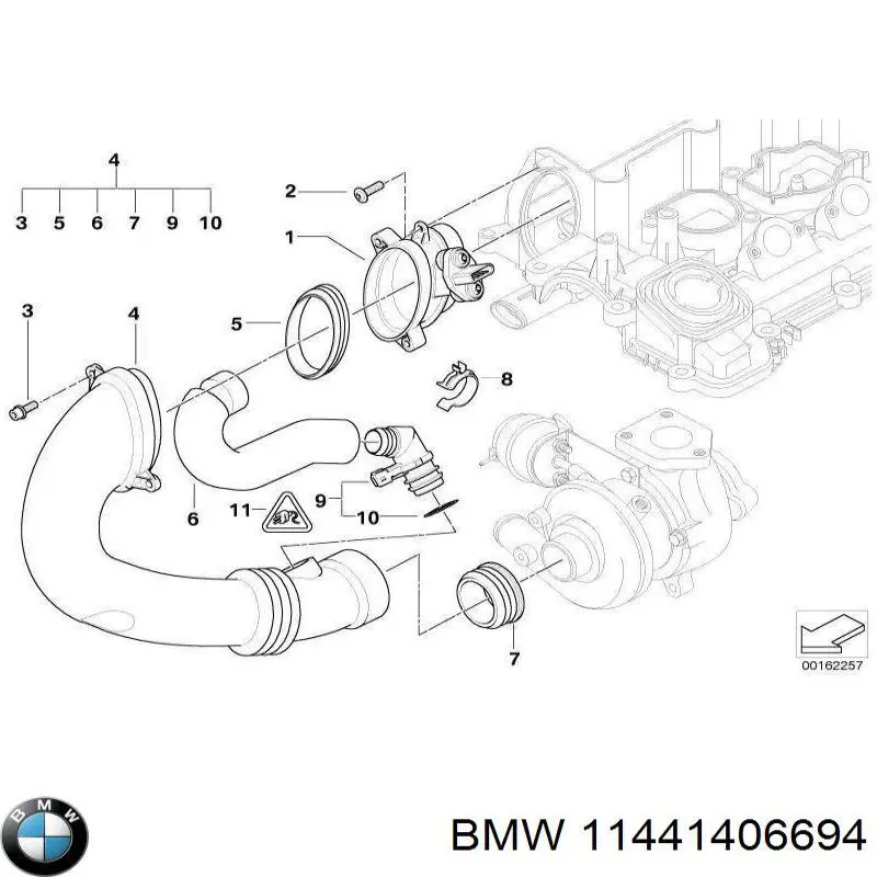 Compre 11441406694 BMW 