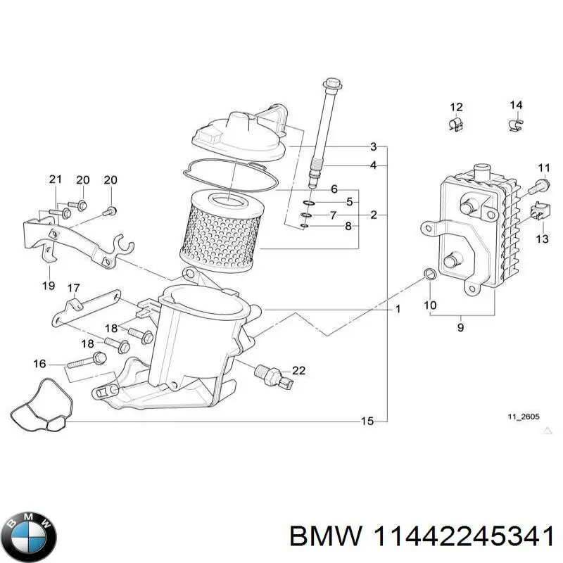 11442245341 BMW 