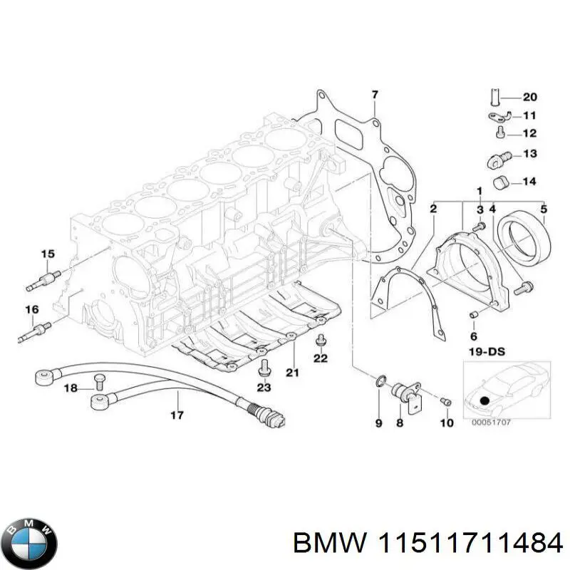 Compre 11511711484 BMW Vedante de bomba de água