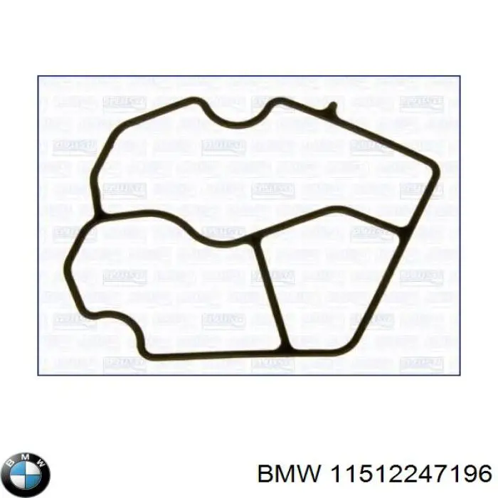 11512247196 BMW Vedante de adaptador do filtro de óleo