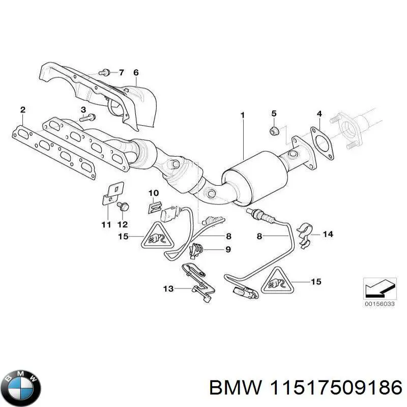 11517509186 BMW Vedante de bomba de água