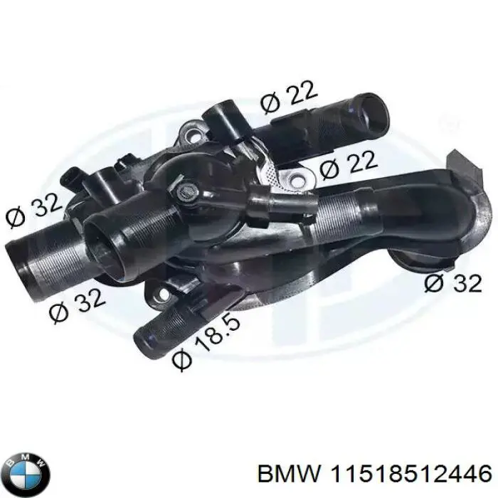 11518512446 BMW Vedante de bomba de água