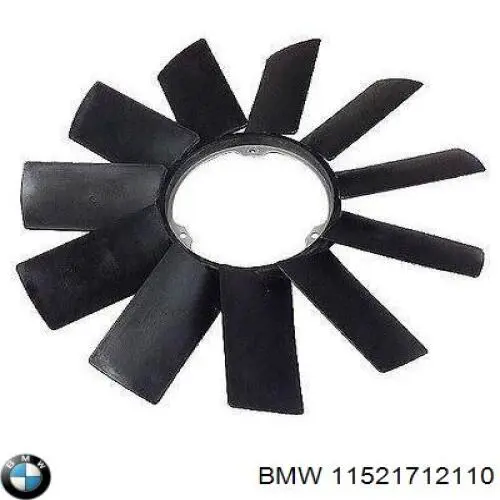 Compre 11521712110 BMW Ventilador (roda de aletas) do radiador de esfriamento