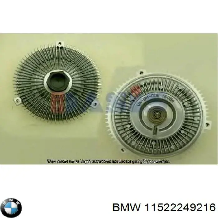 Compre 11522249216 BMW Acoplamento viscoso de ventilador de esfriamento