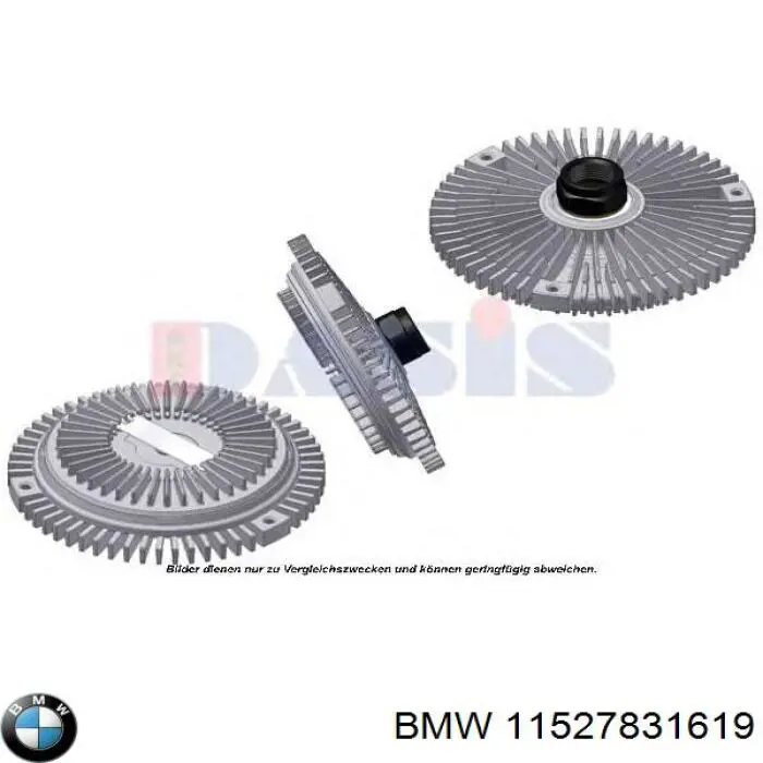 Compre 11527831619 BMW Acoplamento viscoso de ventilador de esfriamento