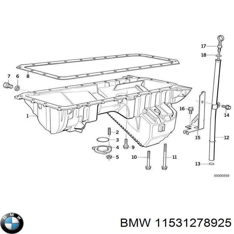 Mangueira (cano derivado) inferior do radiador de esfriamento 11531278925 BMW