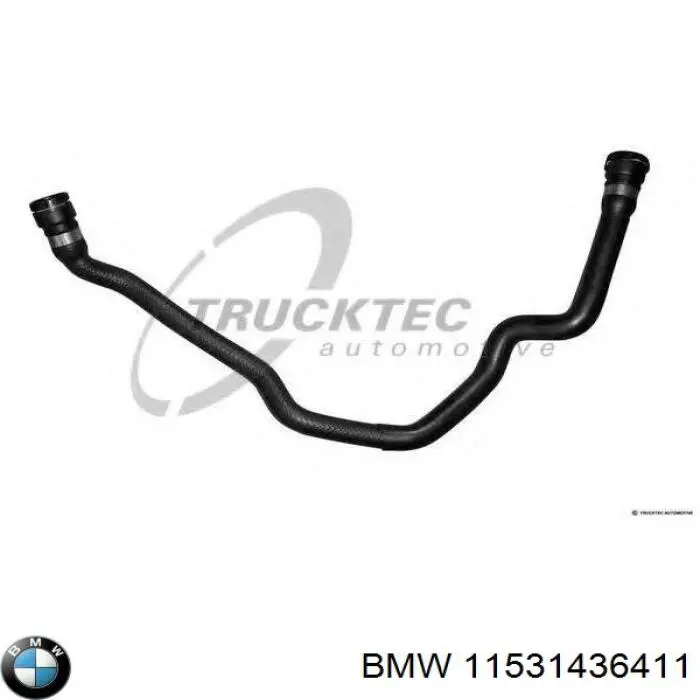 Mangueira (cano derivado) inferior do radiador de esfriamento BMW 11531436411 preço, a partir de 31,01 USD