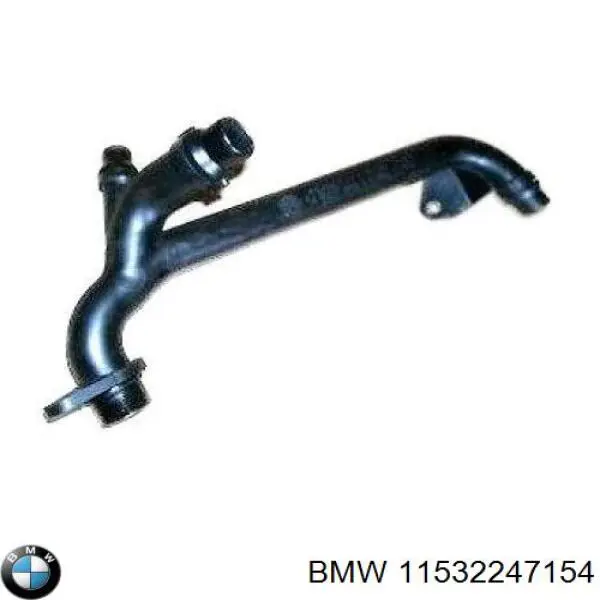 11532247154 BMW Mangueira (cano derivado) inferior do radiador de esfriamento