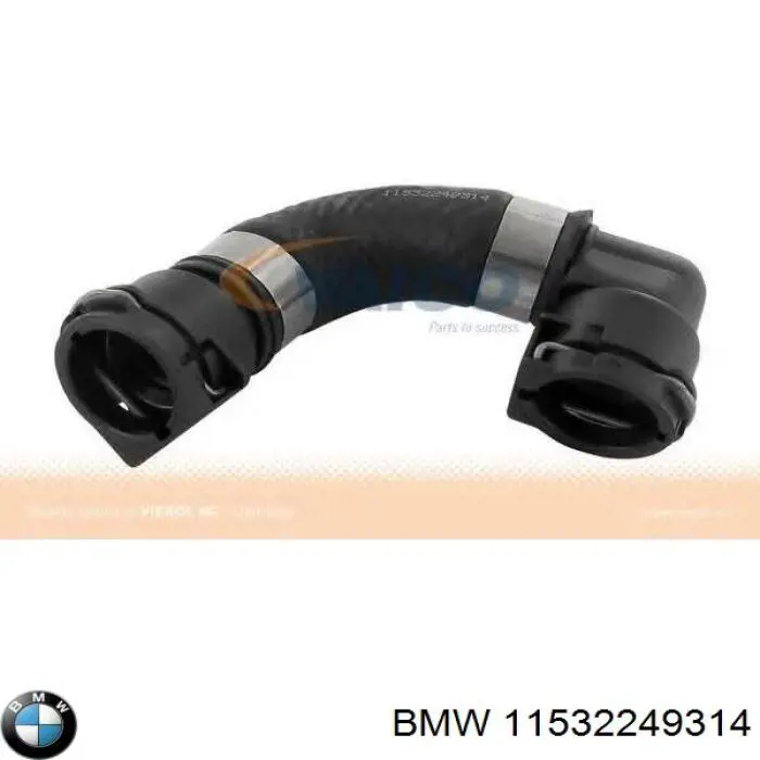 11532249314 BMW Mangueira (cano derivado) do radiador de esfriamento superior