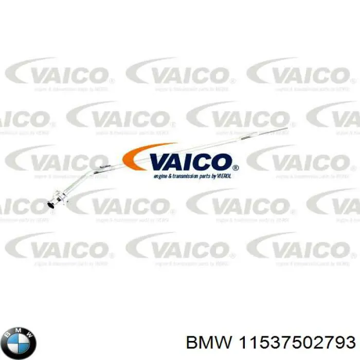 Compre 11537502793 BMW Mangueira do radiador de aquecedor (de forno), linha de combustível de retorno