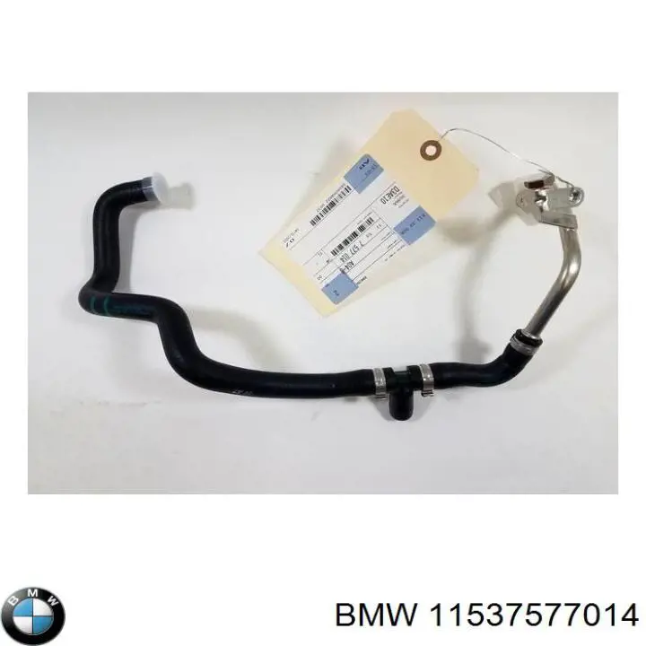 11537577014 BMW Mangueira (cano derivado) de esfriamento por líquido de turbina, linha de combustível de retorno
