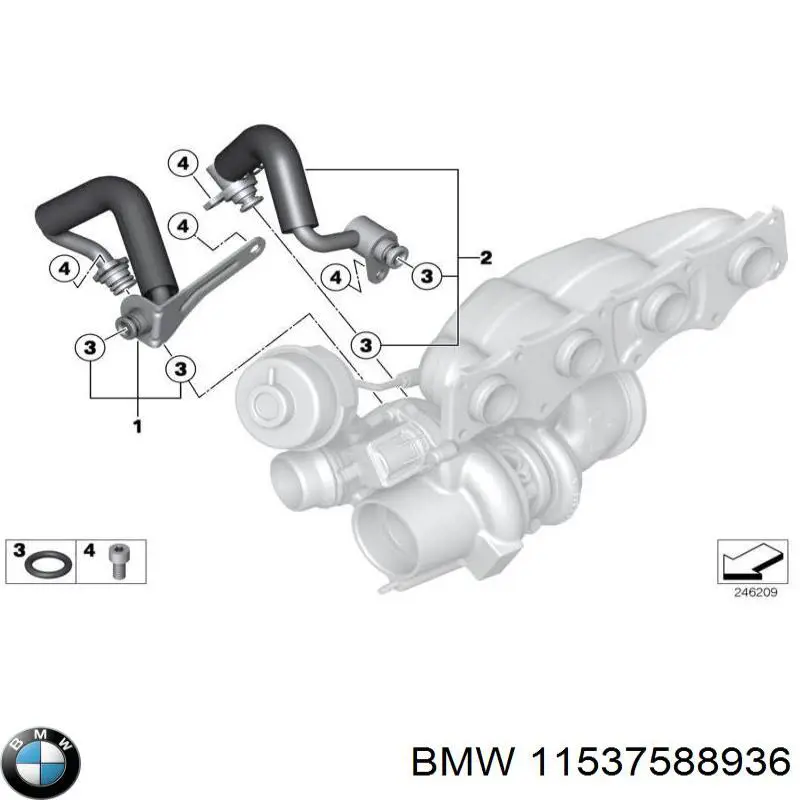 Mangueira (cano derivado) de esfriamento por líquido de turbina, linha de combustível de retorno Metzger 4010380 preço, a partir de 46,15 USD