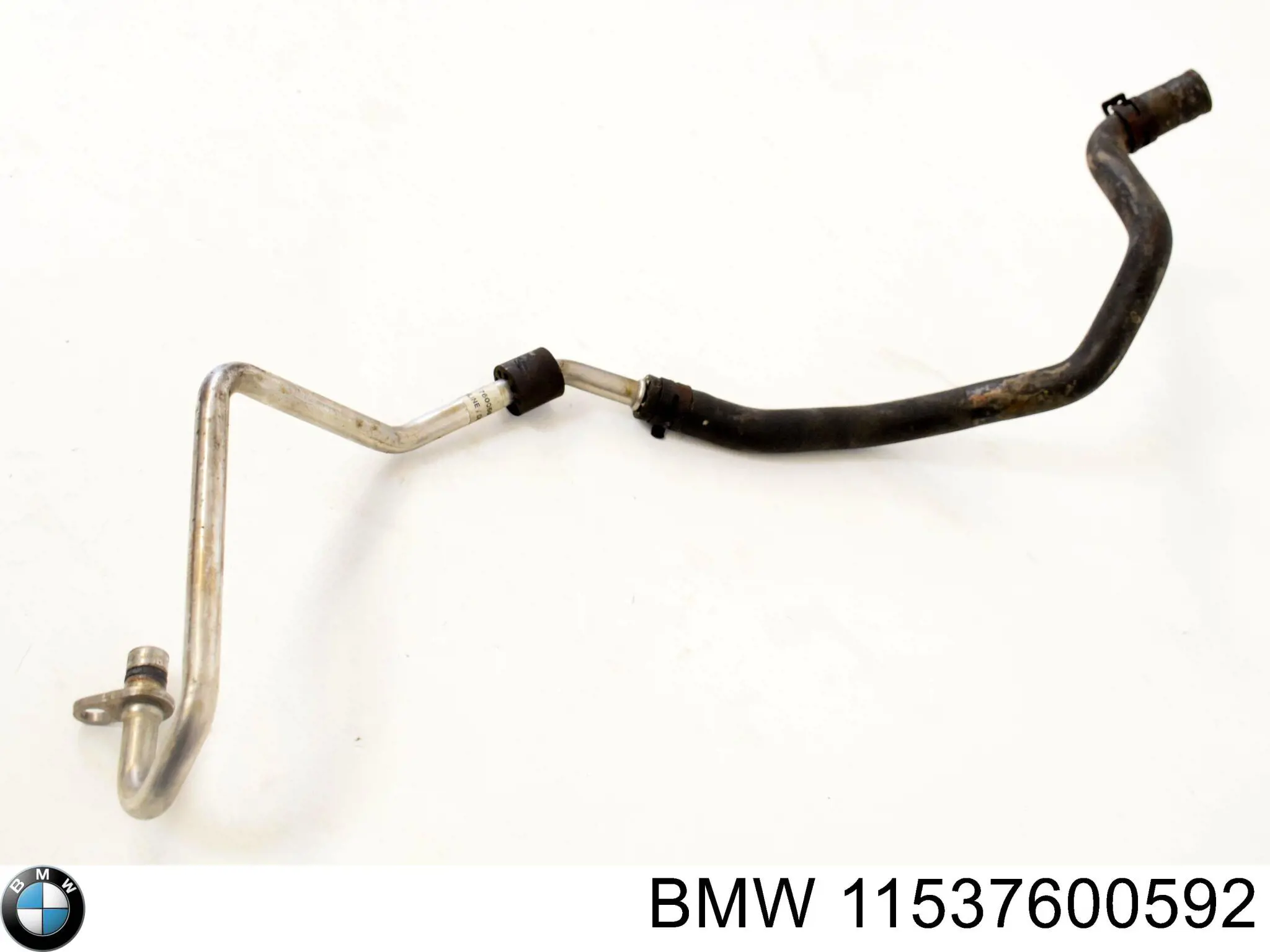 11537600592 BMW Mangueira (cano derivado) de esfriamento por líquido de turbina, linha de combustível de retorno