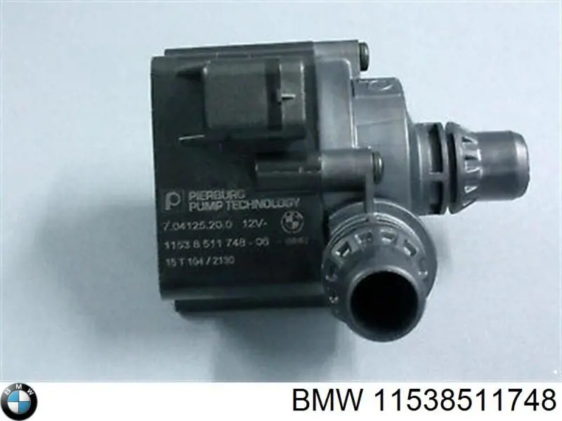 11538511748 BMW Bomba de água (bomba) de esfriamento, adicional elétrica
