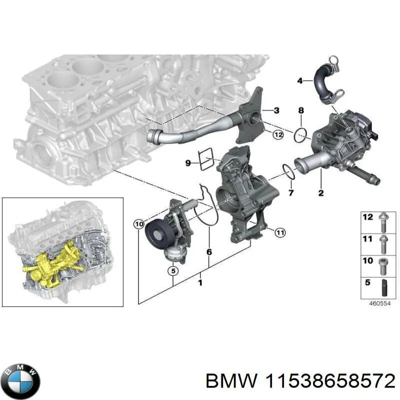 2008403 Ford Vedante de termostato