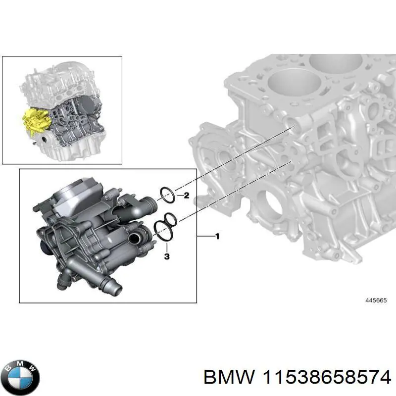 Vedante de termostato BMW 11538658574 preço, a partir de 10,75 USD