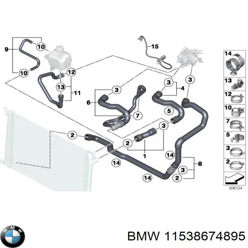 Caixa do termostato BMW 11538674895 preço, a partir de 76,16 USD
