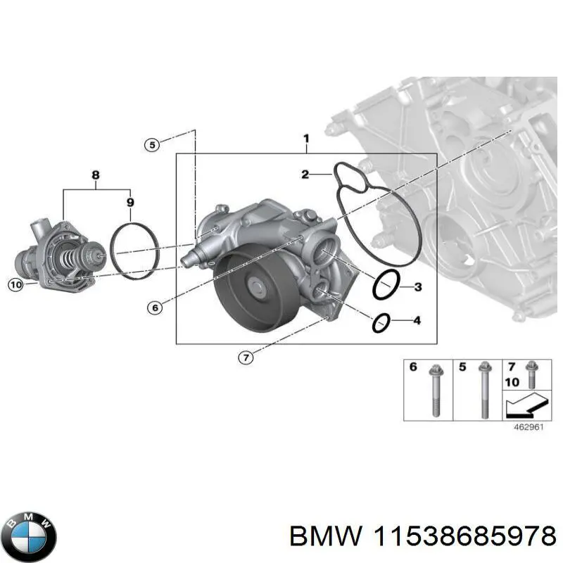 11538685978 BMW Termostato
