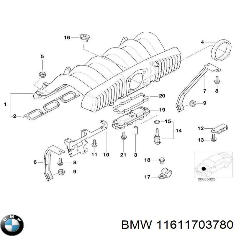 11611703780 BMW 