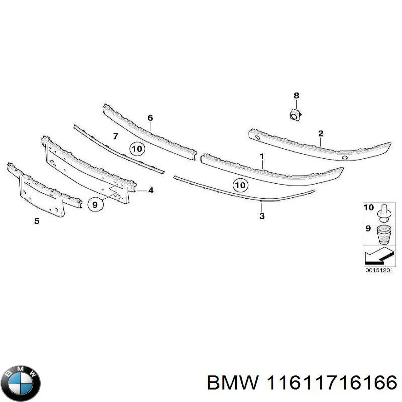 11611716166 BMW 