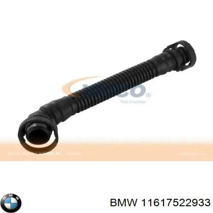 Cano derivado de ventilação de cárter (de separador de óleo) BMW 11617522933 preço, a partir de 11,26 USD