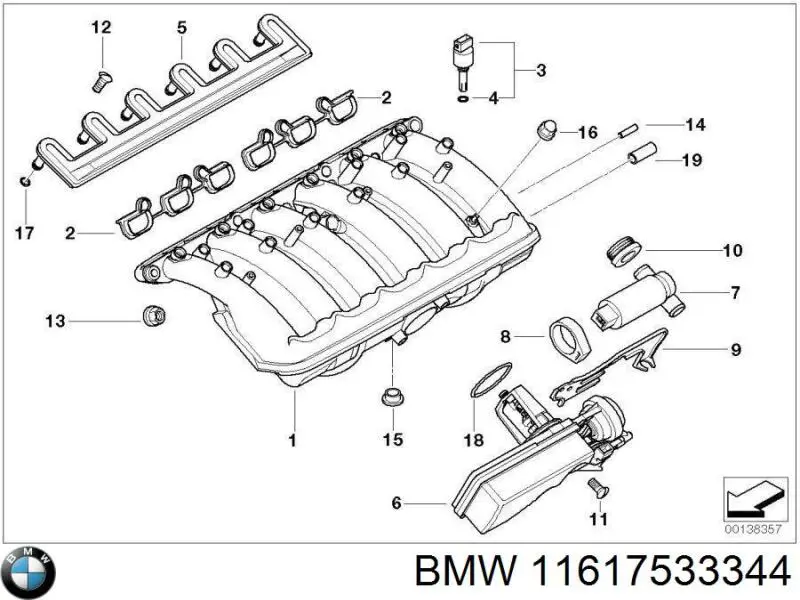 11617533344 BMW 