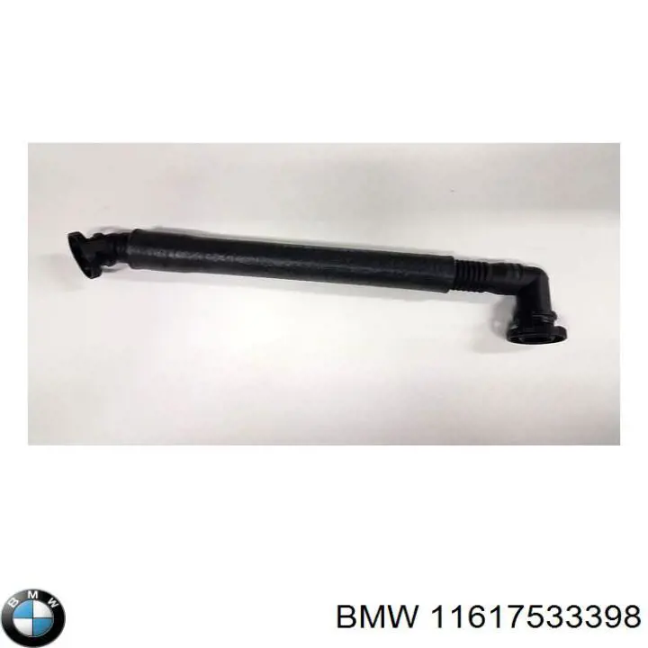 11617533398 BMW Cano derivado de ventilação de cárter (de separador de óleo)