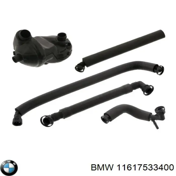 Compre 11617533400 BMW Válvula PCV de ventilação dos gases de cárter