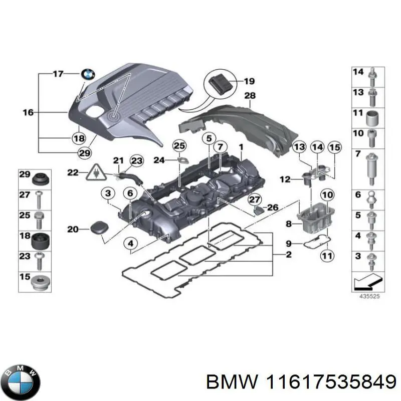  BMW 11617535849 preço, a partir de 1,14 USD