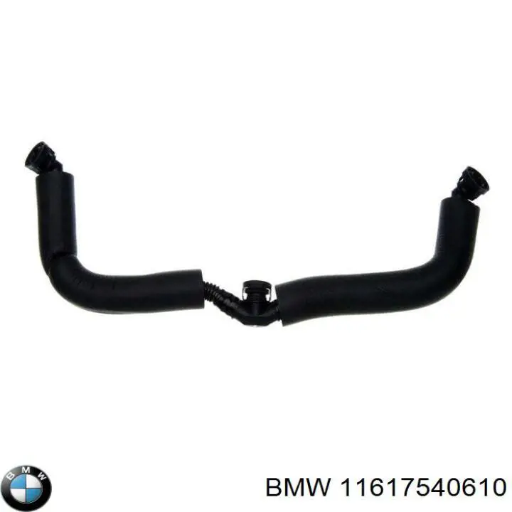 11617540610 BMW Cano derivado de ventilação de cárter (de separador de óleo)