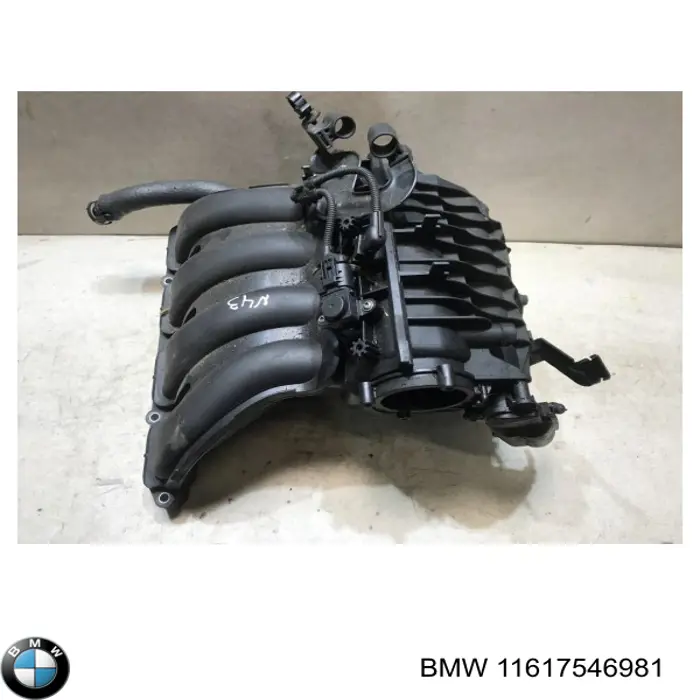 Tubo coletor de admissão 11617546981 BMW