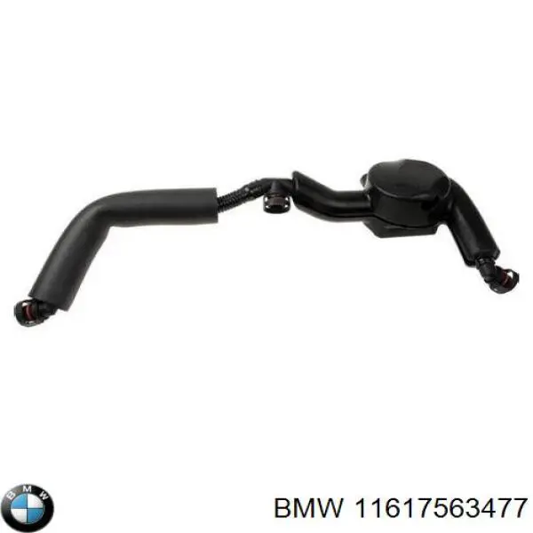 Cano derivado de ventilação de cárter (de separador de óleo) BMW 11617563477 preço, a partir de 64,91 USD
