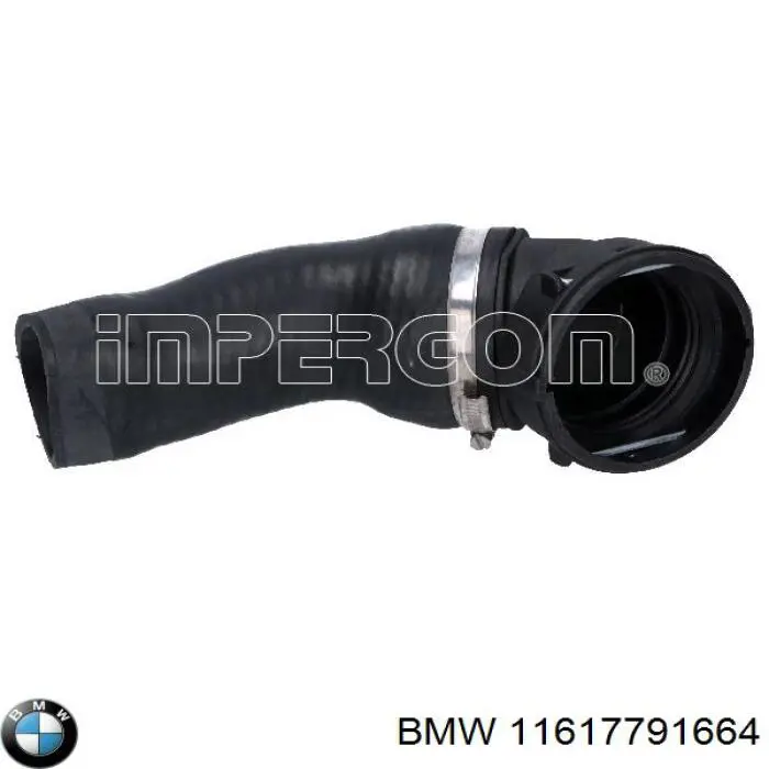 Compre 11617791664 BMW Mangueira (cano derivado) de intercooler