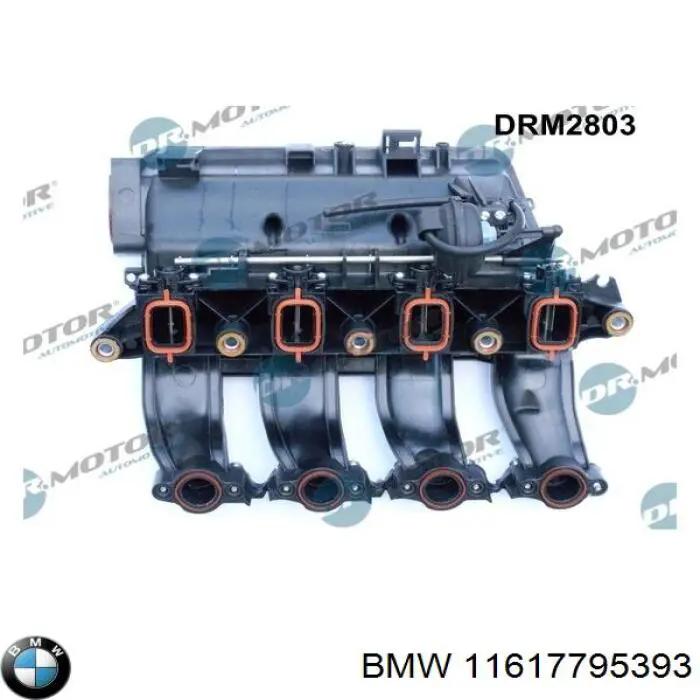 Compre 11617795393 BMW Tubo coletor de admissão