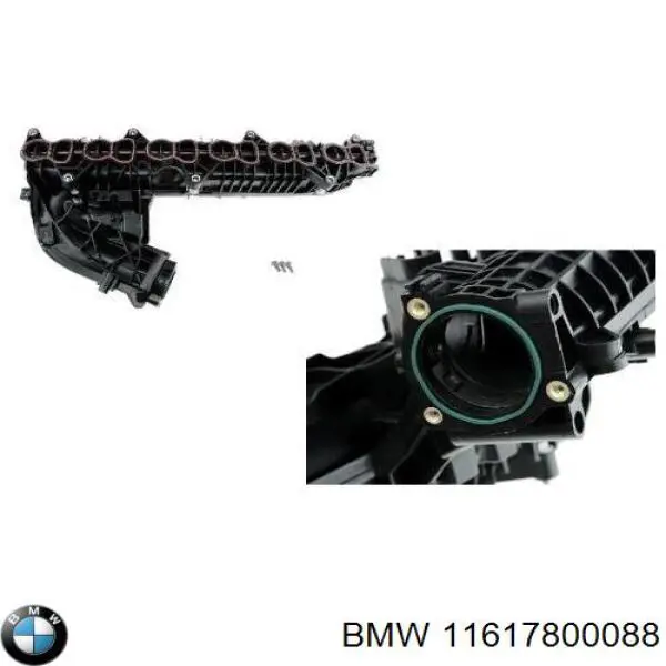 11617800088 BMW Tubo coletor de admissão