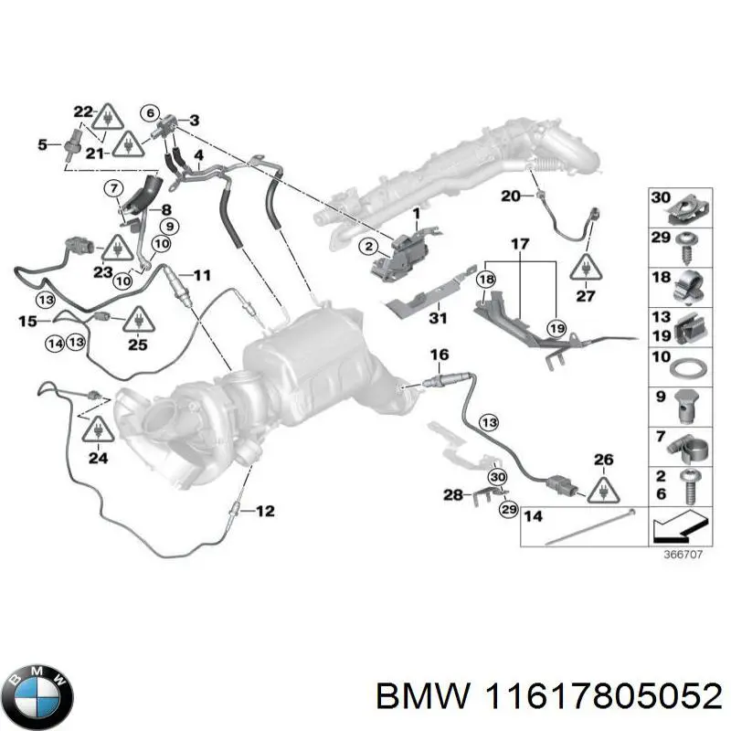 Vedante de tampa do gargalho de enchimento de óleo BMW 11617805052 preço, a partir de 6,19 USD