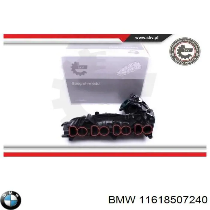 Compre 11618507240 BMW Tubo coletor de admissão