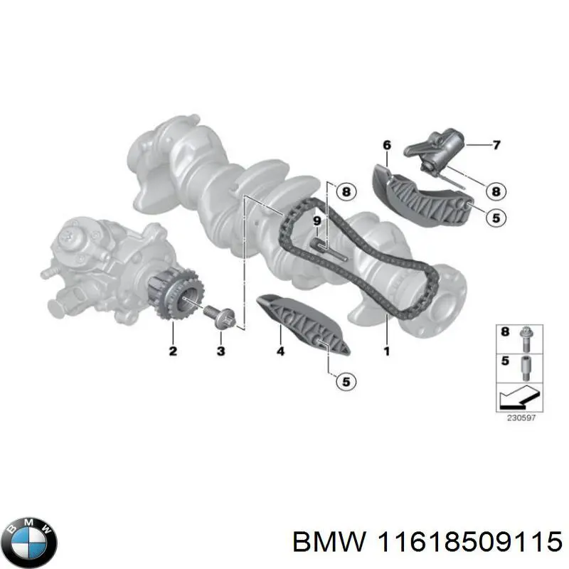 Vedante de tampa do gargalho de enchimento de óleo BMW 11618509115 preço, a partir de 17,56 USD
